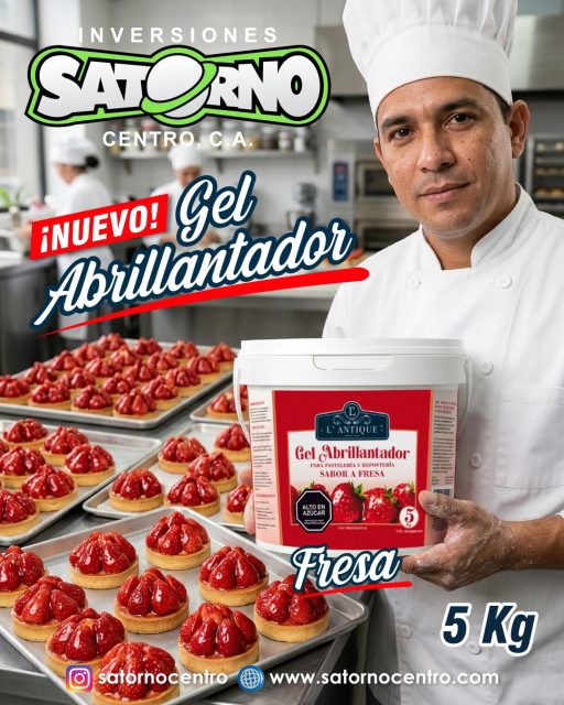 NUEVO GEL ABRILLANTADOR SABOR A FRESA DE LA MARCA L´ANTIQUE 🍓❤💯
Eleva el acabado de tu repostería con el Brillo Espejo L’ Antique Sabor Fresa...
En Satorno Centro entendemos que la presentación lo es todo. Por eso, traemos para las pastelerías y panaderías de la región central y occidental (Carabobo, Aragua, Guárico, Falcón, Yaracuy, Cojedes y Lara) el Gel Abrillantador L’ Antique Sabor Fresa.
Este aliado profesional está diseñado para ofrecer un acabado de alto impacto 👇
- Brillo Inmediato: Su fórmula lista para usar aporta un destello vibrante y transparente sin necesidad de calentar o diluir.
- Protección y Frescura: Crea una capa protectora que evita que tus postres se resequen, manteniendo ese aspecto de "recién hecho" por mucho más tiempo.
- Sabor y Aroma Superior: Con un delicado perfil de fresa que complementa tus creaciones sin opacar su esencia original.
- Calidad Garantizada: Presentación técnica de 5 kg, libre de gluten y alérgenos, ideal para el alto flujo de producción profesional.
Dale a tus vitrinas el estándar de excelencia que solo la distribución especializada de Satorno Centro y la calidad de L’ Antique pueden ofrecer.
¡Contáctanos y asegura la frescura de tus postres hoy mismo!
SOMOS DISTRIBUIDORES!!!
Disponibles en presentación de 5 Kg.
💼 CONTÁCTANOS
WhatsApp✨
📲 0414 442 4471
📩Correo: satornocentro@gmail.com
👇🏽👇🏾Síguenos 👇🏻👇🏿
⬇️ En CARABOBO ⬇️
🔸Instagram @satornocentro ✔️
🔸 Nuestra Etiqueta 👉 #satornocentro
⬇️ En CARACAS ⬇️
🔸Instagram @satornojc ✔️
#satorno
#lantiqueve
#geldebrilloalmayor
#ValenciaVenezuela