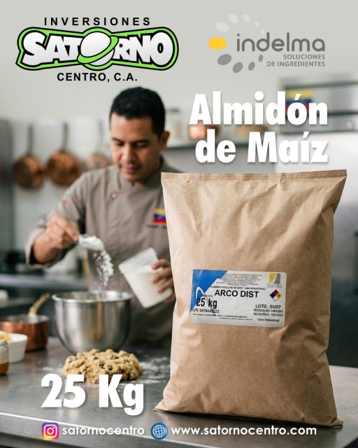 ALMIDÓN DE MAÍZ INDELMA AL MAYOR 📦🚛

El almidón "ARCO DIST" destaca gracias a sus rigurosos estándares de pureza y a un comportamiento reológico predecible, lo que garantiza la estandarización de procesos automatizados y artesanales 👇

- Capacidad de Gelificación Homogénea: Al someterse a tratamientos térmicos en medio acuoso, sus gránulos absorben agua de manera uniforme, alcanzando el punto óptimo de gelatinización para crear geles firmes de estructura limpia al paladar.

- Poder Espesante de Alto Rendimiento: Incrementa la viscosidad de las mezclas eficientemente, reduciendo tiempos de cocción y optimizando costos por formulación.

- Neutralidad Organoléptica: Su color blanco óptimo y perfil de sabor completamente neutro aseguran que no interfiera con las propiedades aromáticas ni organolépticas originales del producto final.

- Estabilización y Control de Sinéresis: Retiene el agua libre dentro de las matrices alimentarias, extendiendo la vida útil (shelf-life) y evitando la separación de fases durante el almacenamiento.

SOMOS DISTRIBUIDORES 💯

💼 CONTÁCTANOS

WhatsApp✨
📲 0414 442 4471

📩Correo: satornocentro@gmail.com

👇🏽👇🏾 Síguenos 👇🏻👇🏿

⬇️ En CARABOBO ⬇️
🔸Instagram @satornocentro ✔️
🔸 Nuestra Etiqueta 👉 #satornocentro

#satorno
#AlmidondeMaiz
#AlmidondeMaizalMayor
#ValenciaVenezuela
