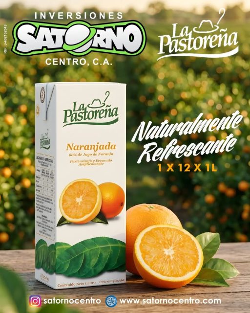 NARANJADA LA PASTOREÑA AL MAYOR 🍊🥰💯
La Naranjada La Pastoreña es el reflejo perfecto de sabor, calidad y frescura en cada gota.
Elaborada bajo estrictos estándares para garantizar un perfil cítrico natural e irresistible, la Naranjada La Pastoreña se ha posicionado como una de las preferidas del público, asegurando una alta rotación en el punto de venta y un flujo constante de ventas para los comercios.
Para hacer posible su llegada al mercado, SATORNO CENTRO actúa como el aliado estratégico ideal B2B, distribuyendo directamente este producto estrella a empresas, abastos, supermercados y comercios de toda la región central de Venezuela, garantizando un abastecimiento oportuno, confiable y de primer nivel.
¡Haz tu pedido ahora! 📦👇
SOMOS DISTRIBUIDORES 🙂👍
INVERSIONES SATORNO CENTRO, C.A.
RIF: J-402152043
💼 CONTÁCTANOS
WhatsApp✨
📲 0414 442 4471
📩Correo: satornocentro@gmail.com
👇🏽👇🏾 Síguenos 👇🏻👇🏿
⬇️ En CARABOBO ⬇️
🔸Instagram @satornocentro ✔️
🔸 Nuestra Etiqueta 👉 #satornocentro
⬇️ En CARACAS ⬇️
🔸Instagram @satornojc ✔️
#satorno
#Naranjada
#JugodeNaranjaalmayor
#ValenciaVenezuela
